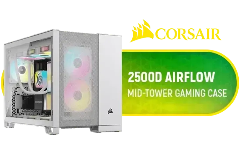 corsair 2500d airflow mid-tower dual chamber pc case - white-gaming-case-1800px-v1.webp